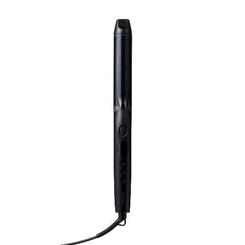 テスコム(TESCOM) TW363A-K ブラック ヘアアイロン 2WAY ストレート&カール コテ 32mm ロングプレート 120~200℃ 5段階調節 立ち上がり約55秒