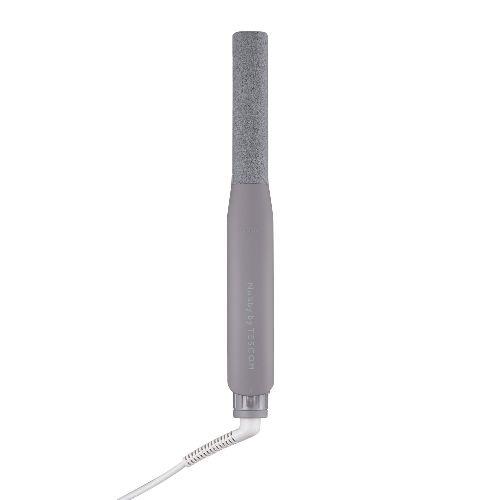 テスコム(TESCOM) NIS300B-H スモーキーグレー ストレート ヘアアイロン 15mm スリムプレート シルクコーティング 100~200℃ Nobby by TESCOM