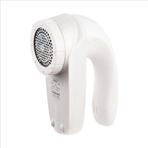 テスコム(TESCOM) TKD40A-W ホワイト 毛玉取り 電動 乾電池式 6枚刃 風合いガード5段階調整 毛玉クリーナー 衣類 セーター対応