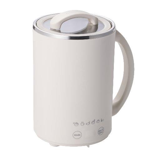 テスコム(TESCOM) TGM30A-C ベージュ マグカップ型 電気鍋 小型 500ml 大容量 1人用 旅行/出張/自宅/オフィス用 卓上調理 6モード Cook Mug plus