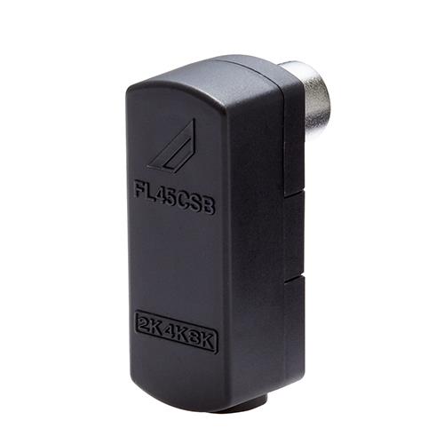 DXアンテナ FL45CSB B DXアンテナ テレビコンセントプラグ 4C、5C用 ブラック