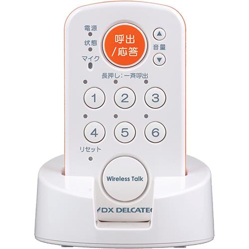 DXアンテナ WCM10 DXアンテナ デルカテック ワイヤレストーク 簡易移動機