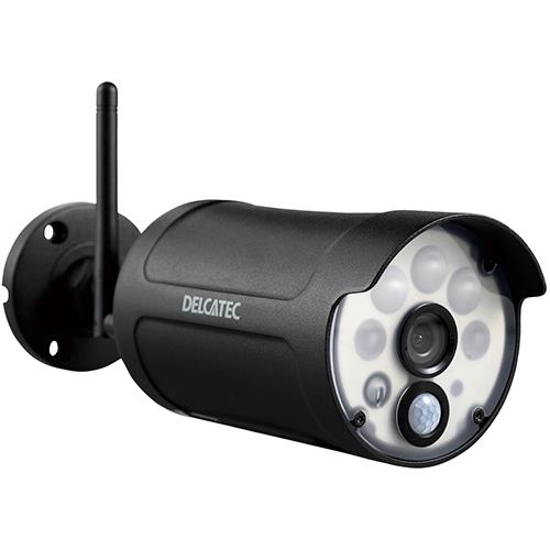 DXアンテナ WSS1C DXアンテナ デルカテック 増設用ワイヤレスセンサーライト付きフルHDカメラ