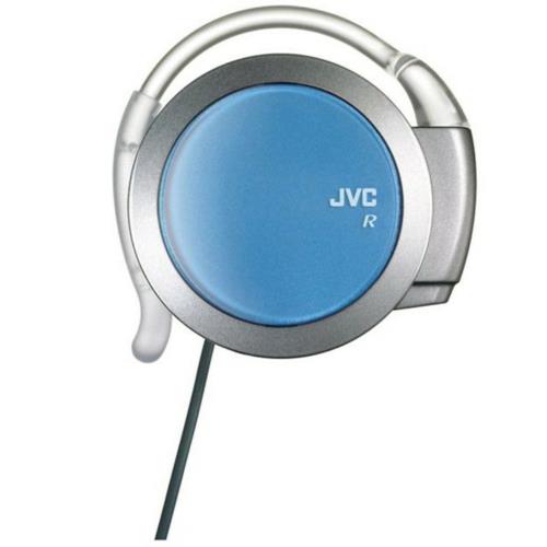 JVC HP-AL202-SA シルバー&ブルー リワインドBe! アームレスヘッドホン S巻き取り