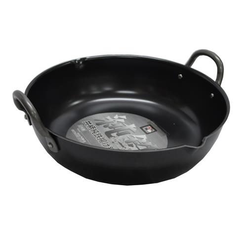 ベストコ プロスタッフ 共柄純鉄 揚げ鍋 30cm ND-2063