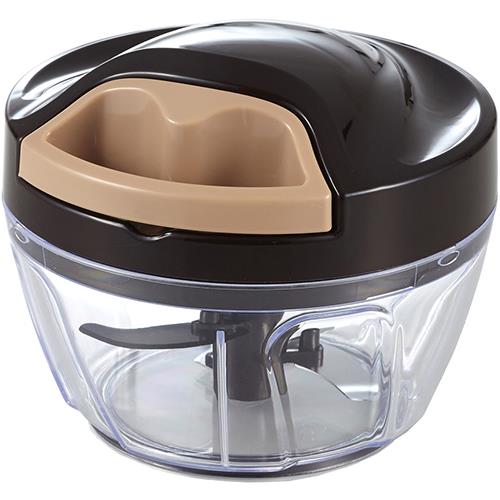 ベストコ MA-2011 ブラウン 時短トルネードチョッパー 12.5×9cm 包丁&まな板不要のみじん切り