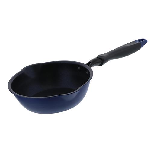 ベストコ ND-4286 ブルー ブルーダイヤモンドコートフライパン 深型 20cm