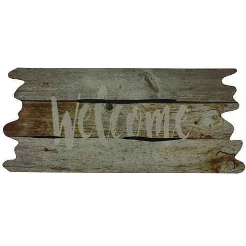 ベストコ ND-473 ヴィンテージウェルカム 玄関マット 24×55cm