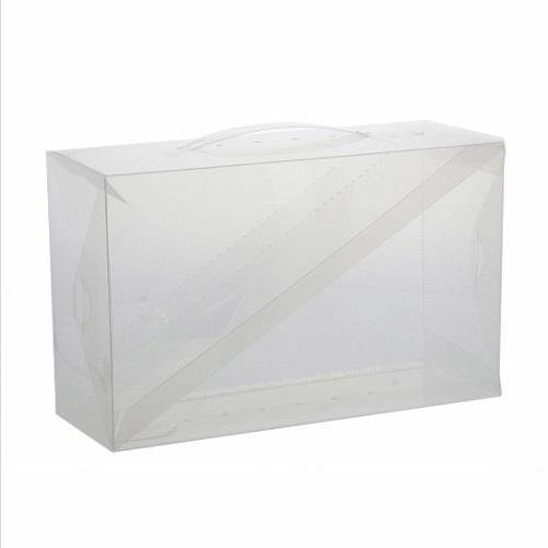 ベストコ ND-9184 クリア シューズボックス ハンドル･仕切り付 メンズ