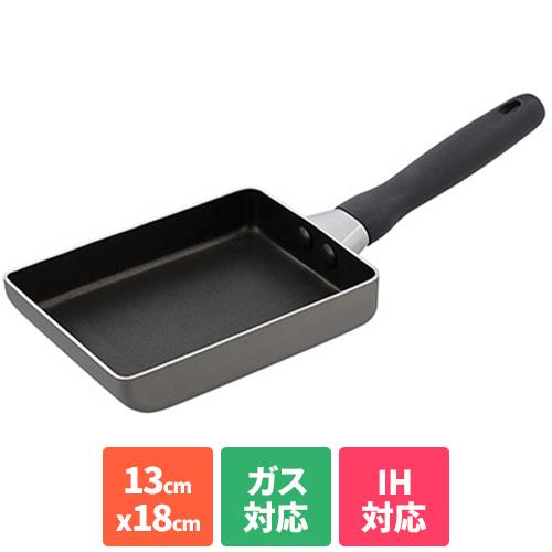 ベストコ ND-745 グレー MEYER 卵焼き器 13×18cm エッグパン IH ガス火 マイヤーズワン