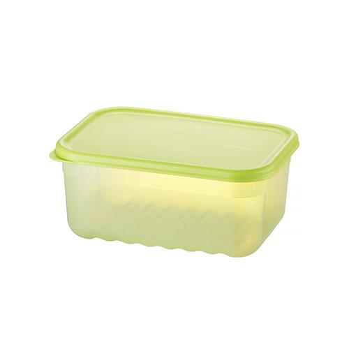 ベストコ HLE5400NCR グリーン 保存容器 1.5L 長方形 ロック&ロック キープフレッシュ 食洗機 電子レンジ対応