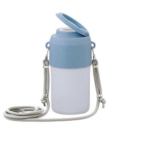 ベストコ NM-372 アイスブルー LIV PLUS ペットボトルホルダー 保冷保温 真空二重構造 300~650ml ショルダー