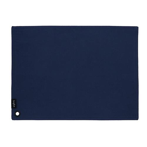 ベストコ LV-0062 ネイビー LIV PLUS ランチョンマット 45×33cm 綿 汚れにくい インディゴ キッチン