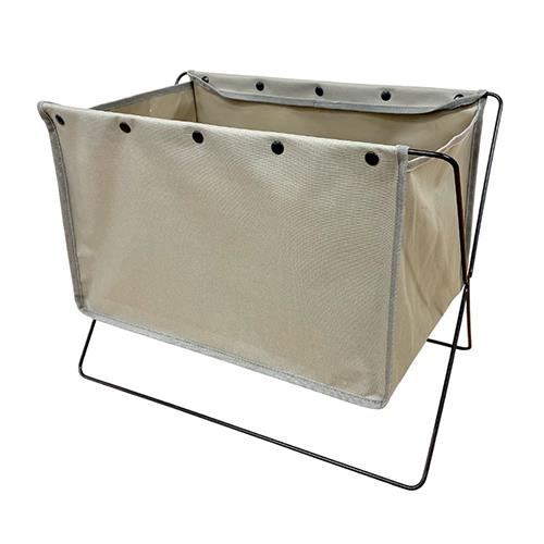 ベストコ ND-3582 グレージュ LIV PLUS 荷物置き ボックスタイプ S 折りたたみ 収納 フロアーラック