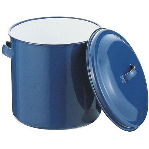 野田琺瑯(nodahoro) ホーロータンク 29cm AKT16029 ブルー