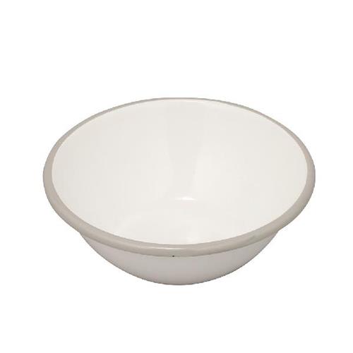 野田琺瑯(nodahoro) ホーローボール 16cm フチグレー BO-16GY