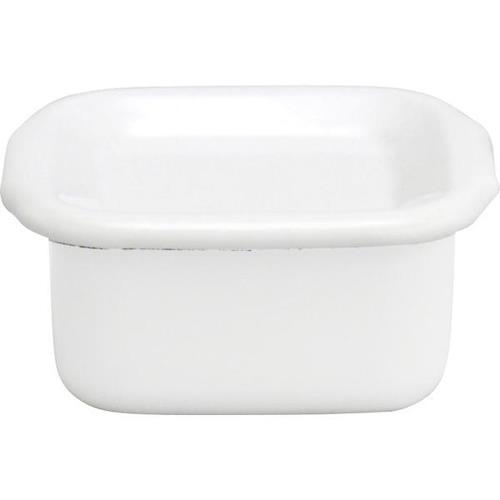 野田琺瑯(nodahoro) ホワイトシリーズ スクエアS 琺瑯蓋付 WHS-S