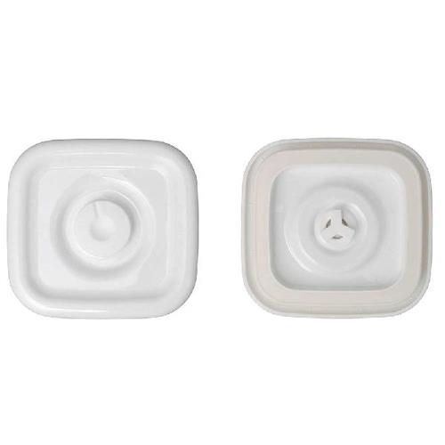 野田琺瑯(nodahoro) ホワイトシリーズ スクウェアS用 密閉蓋 ホワイト MFS-S