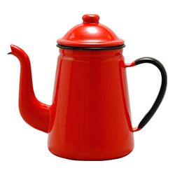 野田琺瑯(nodahoro) キリンコーヒーポット 11cm FKC10113A レッド