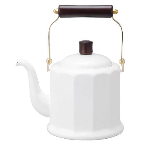 野田琺瑯(nodahoro) ロイヤルクラッシックケトル ホワイト RCL-50KW