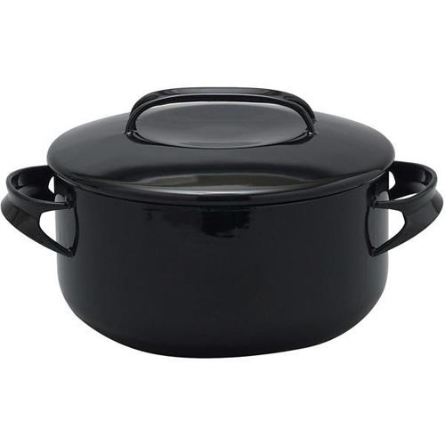 野田琺瑯(nodahoro) NOMAKU キャセロール20cm ブラック NOM-20T