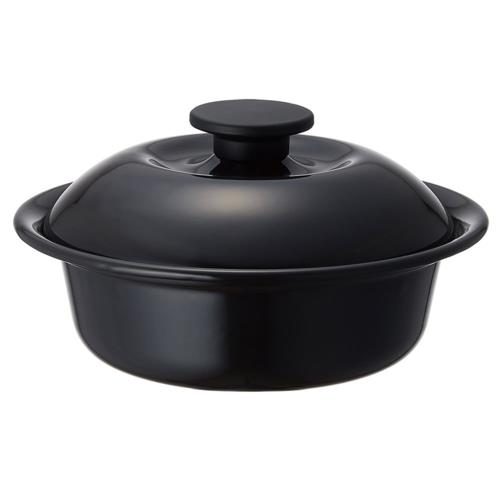 野田琺瑯(nodahoro) 野田琺瑯 ココナベ 個々鍋 小 渋黒