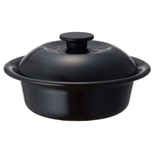 野田琺瑯(nodahoro) 野田琺瑯 ココナベ 個々鍋 大 渋黒