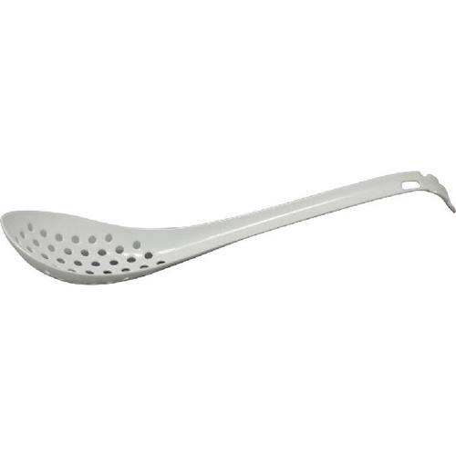 野田琺瑯(nodahoro) 琺瑯穴開きレンゲスプーン ホワイト REA-16