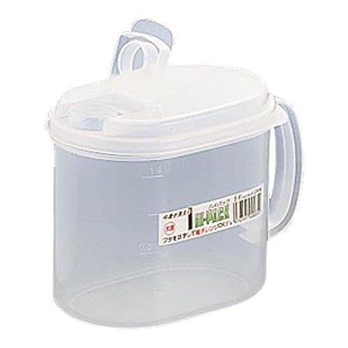 エンテック ハイパック手付き保存容器 小判型 S-83 大 小フタ付き