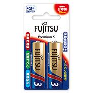 富士通(FUJITSU) LR6PS 2B プレミアムS アルカリ乾電池 単3形 2個パック