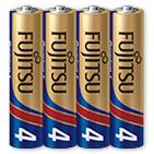 富士通(FUJITSU) LR03PS 4S プレミアムS アルカリ乾電池 単4形 4個パック