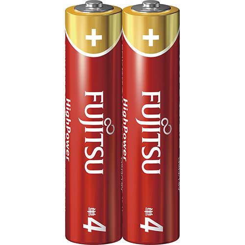 富士通(FUJITSU) LR03FH 2S ハイパワー アルカリ乾電池 単4形 2本パック シュリンクパック