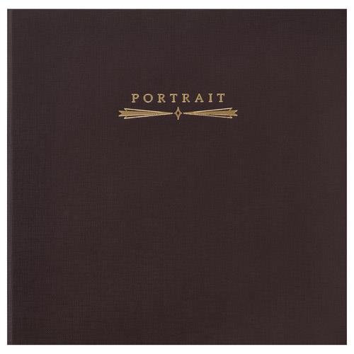 ハクバ(HAKUBA) M2020-2L-2BR ブラウン スクウェア台紙 No.2020 2L カビネ サイズ 2面 角×2枚