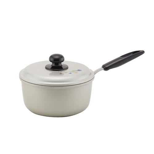 北陸アルミニウム AML4201 アルマイト エシャロット ミルクパン 14cm