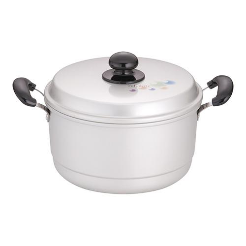 北陸アルミニウム AKVT604 アルマイト エシャロット 兼用鍋 24cm