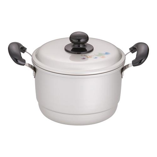 北陸アルミニウム AKVT601 アルマイト エシャロット 兼用鍋 18cm