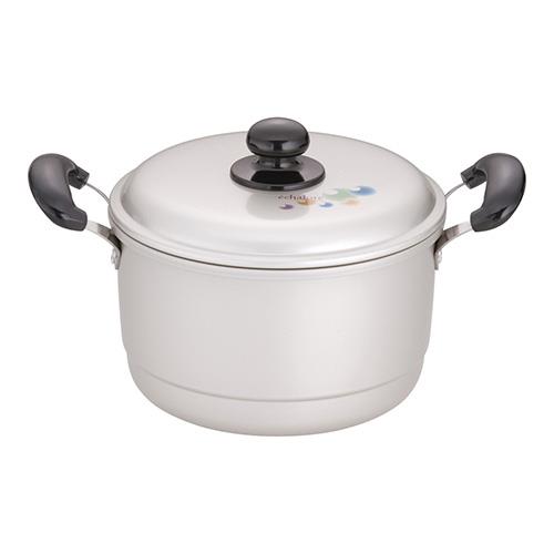 北陸アルミニウム AKVT602 アルマイト エシャロット 兼用鍋 20cm