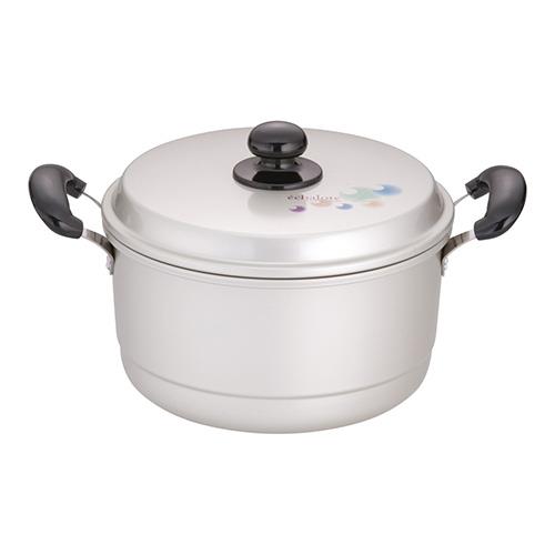 北陸アルミニウム AKVT603 アルマイト エシャロット 兼用鍋 22cm