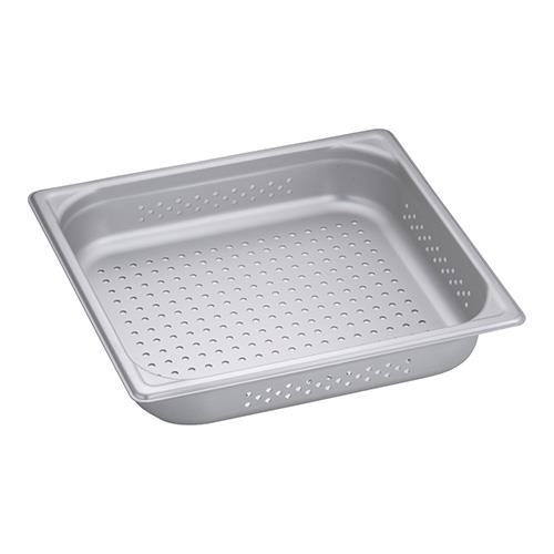 北陸アルミニウム AHT8806 アルミ 穴明ホテルパン 硫酸アルマイト 2/3×65mm マイスター