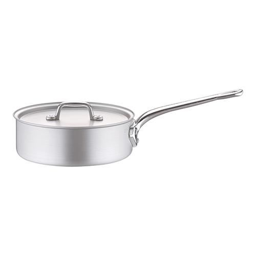 北陸アルミニウム AKT8121 アルミ プロセレクト浅型片手鍋 目盛付 21cm