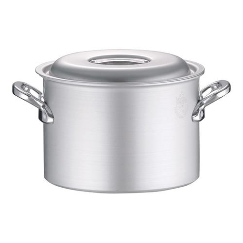 北陸アルミニウム アルミ マイスター半寸胴鍋 24cm