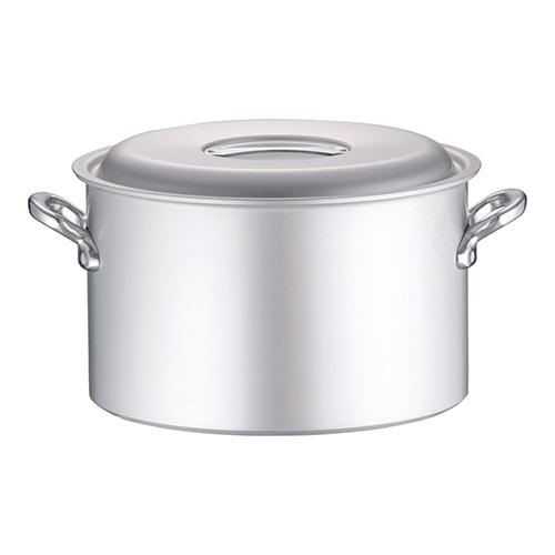 北陸アルミニウム アルミ マイスター半寸胴鍋 39cm