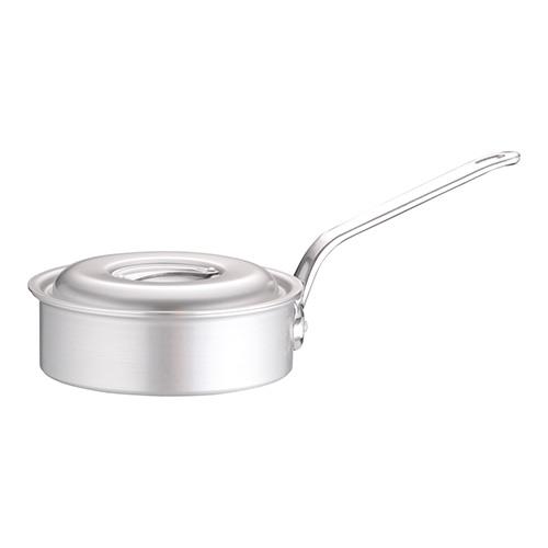 北陸アルミニウム HP09-KS217 アルミ マイスター片手浅型鍋 21cm