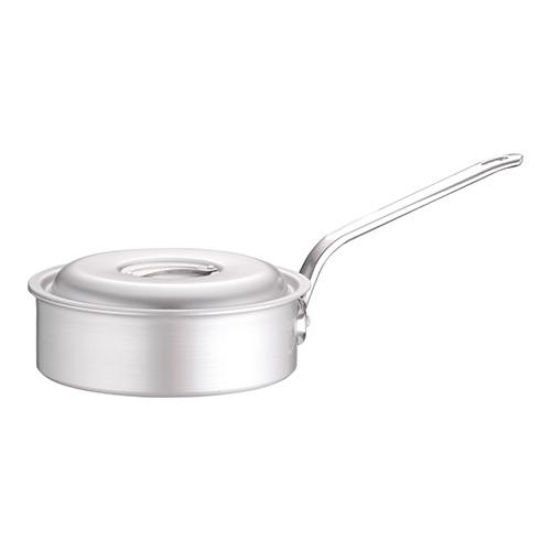 北陸アルミニウム HP09-KS247 アルミ マイスター片手浅型鍋 24cm