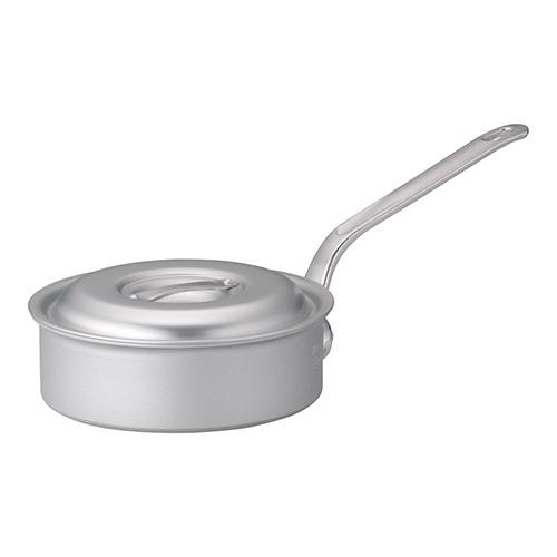 北陸アルミニウム AKTA402 業務用マイスターIH 片手浅型鍋 21cm