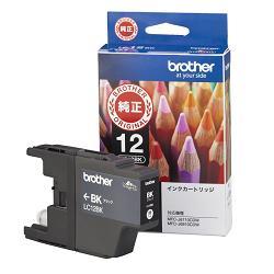 ブラザー(brother) LC12BK 純正 インクカートリッジ ブラック