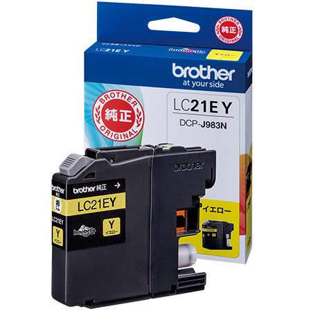ブラザー(brother) LC21EY 純正 インクカートリッジ イエロー