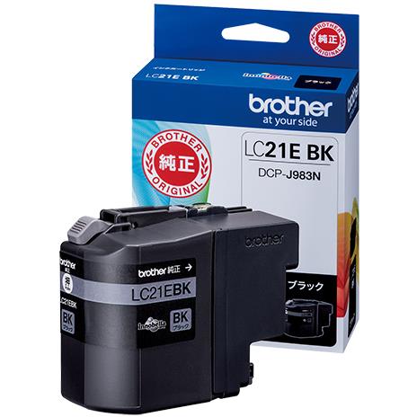 ブラザー(brother) LC21EBK 純正 インクカートリッジ 黒