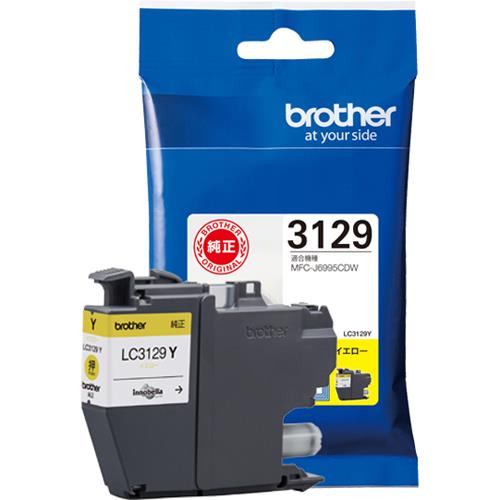 ブラザー(brother) LC3129Y 純正 イエロー
