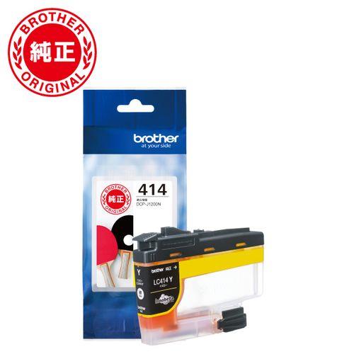 ブラザー(brother) LC414Y 純正 インクカートリッジ イエロー